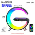 LED Smart Wake Up Light RGB Night Light com Bluetooth Speaker 15W