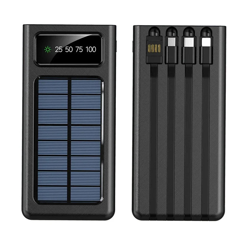 CARREGADOR SOLAR PORTATIL 10.000mAh